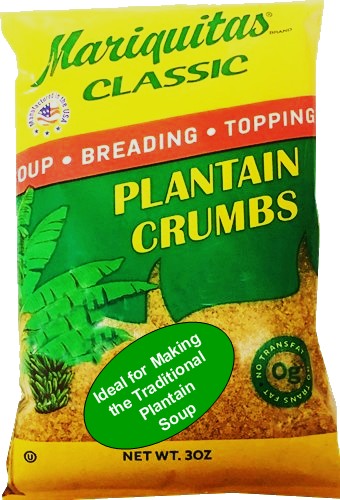 Plantain Crumbs Soup Mix   3 oz